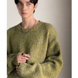 「深みのある大人に。」クルーネックミックスカラー糸ニット Crew neck | Classical Elf Men | 詳細画像33 
