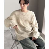 「深みのある大人に。」クルーネックミックスカラー糸ニット Crew neck | Classical Elf Men | 詳細画像4 