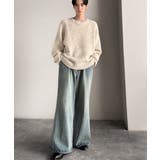「深みのある大人に。」クルーネックミックスカラー糸ニット Crew neck | Classical Elf Men | 詳細画像5 