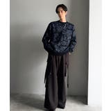 【classical origin】視線を奪う、ジャガード花柄ニット Jacqu… | Classical Elf Men | 詳細画像8 