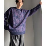 【classical origin】視線を奪う、ジャガード花柄ニット Jacqu… | Classical Elf Men | 詳細画像20 