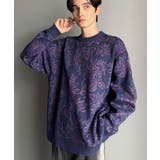 【classical origin】視線を奪う、ジャガード花柄ニット Jacqu… | Classical Elf Men | 詳細画像26 