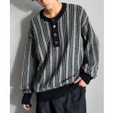 ヘンリーストライプニット Henley Striped | Classical Elf Men | 詳細画像7