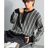 ヘンリーストライプニット Henley Striped | Classical Elf Men | 詳細画像8