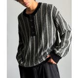ヘンリーストライプニット Henley Striped | Classical Elf Men | 詳細画像10