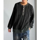 ヘンリーストライプニット Henley Striped | Classical Elf Men | 詳細画像2
