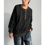 ヘンリーストライプニット Henley Striped | Classical Elf Men | 詳細画像3