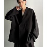 ブラック | 【Classical Origin】「大人の風格。」ダブルテーラードオーバーサイ… | Classical Elf Men