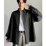 チャコール | 【Classical Origin】ゆとりを着る。ネーム付き胸ポケットビッグシャ… | Classical Elf Men