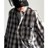 ブラックチェック | 【Classical Origin】ゆとりを着る。ネーム付き胸ポケットビッグシャ… | Classical Elf Men
