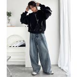 「着るだけで、印象派」。フリンジデザイン配色オーバーサイズニット Fringe | Classical Elf Men | 詳細画像14