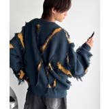 「着るだけで、印象派」。フリンジデザイン配色オーバーサイズニット Fringe | Classical Elf Men | 詳細画像19