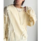 「着るだけで、印象派」。フリンジデザイン配色オーバーサイズニット Fringe | Classical Elf Men | 詳細画像2