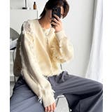 「着るだけで、印象派」。フリンジデザイン配色オーバーサイズニット Fringe | Classical Elf Men | 詳細画像3