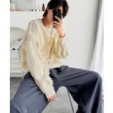 「着るだけで、印象派」。フリンジデザイン配色オーバーサイズニット Fringe | Classical Elf Men | 詳細画像4