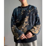 ニュアンス柄Wジャガードシャギーニット Nuanced Pattern | Classical Elf Men | 詳細画像20