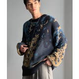 ニュアンス柄Wジャガードシャギーニット Nuanced Pattern | Classical Elf Men | 詳細画像22