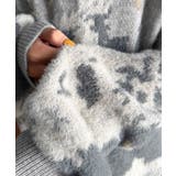 ニュアンス柄Wジャガードシャギーニット Nuanced Pattern | Classical Elf Men | 詳細画像27