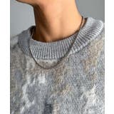 ニュアンス柄Wジャガードシャギーニット Nuanced Pattern | Classical Elf Men | 詳細画像28