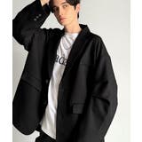 ブラック | 【classical origin】「際立つ、風格。」袖タックオーバーサイズジャ… | Classical Elf Men