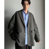 チャコール | 【classical origin】「際立つ、風格。」袖タックオーバーサイズジャ… | Classical Elf Men