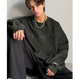 刺繍カレッジロゴ裏起毛スウェット Embroidered College | Classical Elf Men | 詳細画像11