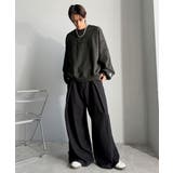 刺繍カレッジロゴ裏起毛スウェット Embroidered College | Classical Elf Men | 詳細画像12