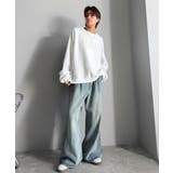 刺繍カレッジロゴ裏起毛スウェット Embroidered College | Classical Elf Men | 詳細画像5