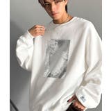 かすれボックス箔裏起毛スウェット Foil Printed | Classical Elf Men | 詳細画像7