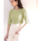 プリーツLOVER。メロープリーツ5分袖トップス | Classical Elf  | 詳細画像16 