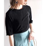 プリーツLOVER。メロープリーツ5分袖トップス | Classical Elf  | 詳細画像3 