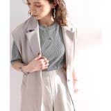 プリーツLOVER。メロープリーツ5分袖トップス | Classical Elf  | 詳細画像4 