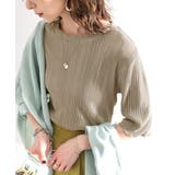 プリーツLOVER。メロープリーツ5分袖トップス | Classical Elf  | 詳細画像7 