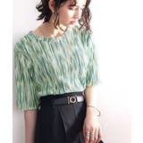 プリーツLOVER。メロープリーツ5分袖トップス | Classical Elf  | 詳細画像9 