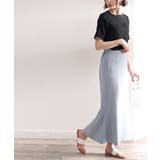 胸きゅん、褒められトップス。配色メロウ5分袖シャーリングトップス | Classical Elf  | 詳細画像5 