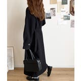 ロング丈が気分♪ニットモッサスタンドカラーロングコート | Classical Elf  | 詳細画像7 