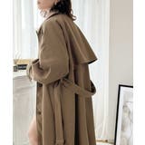 360度上品魅せ。2wayスタンドカラーボリュームスリーブニットモッサトレンチコ… | Classical Elf | 詳細画像31