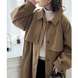 360度上品魅せ。2wayスタンドカラーボリュームスリーブニットモッサトレンチコ… | Classical Elf | 詳細画像32