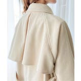 360度上品魅せ。2wayスタンドカラーボリュームスリーブニットモッサトレンチコ… | Classical Elf | 詳細画像34