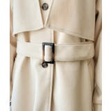 360度上品魅せ。2wayスタンドカラーボリュームスリーブニットモッサトレンチコ… | Classical Elf | 詳細画像37