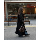 360度上品魅せ。2wayスタンドカラーボリュームスリーブニットモッサトレンチコ… | Classical Elf | 詳細画像50