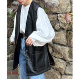 エレガントなモード感。フェイクレザーベスト | Classical Elf | 詳細画像1