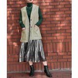 エレガントなモード感。フェイクレザーベスト | Classical Elf | 詳細画像7