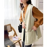 エレガントなモード感。フェイクレザーベスト | Classical Elf | 詳細画像9