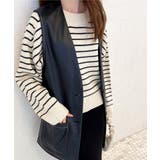 エレガントなモード感。フェイクレザーベスト | Classical Elf | 詳細画像6