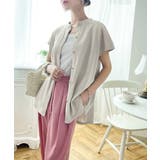 シャツ見えするのにシワになりにくい!綿100%。しっかり生地のバンドカラーカット… | Classical Elf | 詳細画像7