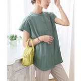 シャツ見えするのにシワになりにくい!綿100%。しっかり生地のバンドカラーカット… | Classical Elf | 詳細画像11