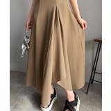 大人のエレガントテイスト。麻調ダブルストラップアシメキャミフレアワンピース | Classical Elf  | 詳細画像26 