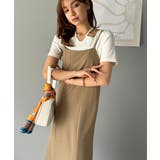 後ろ姿が魅力!麻調バックリボンマーメイドキャミワンピース | Classical Elf | 詳細画像10
