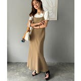 後ろ姿が魅力!麻調バックリボンマーメイドキャミワンピース | Classical Elf | 詳細画像12